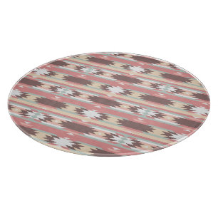 Geometric pattern in aztec style 2 cutting board