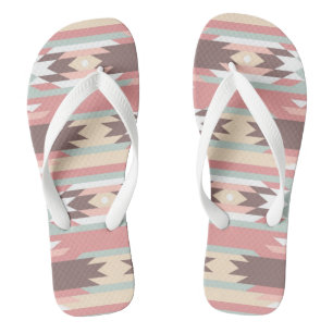 Geometric pattern in aztec style 2 thongs