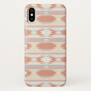 Geometric pattern in aztec style 3 iPhone x case
