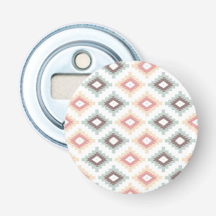 Geometric pattern in aztec style bottle opener
