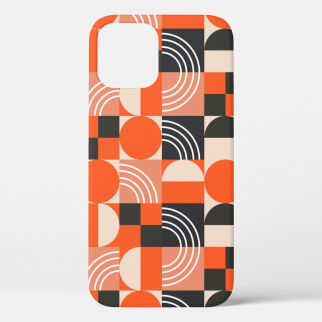 Geometric pattern in bright colour blocks.  Case-Mate iPhone case (Back)