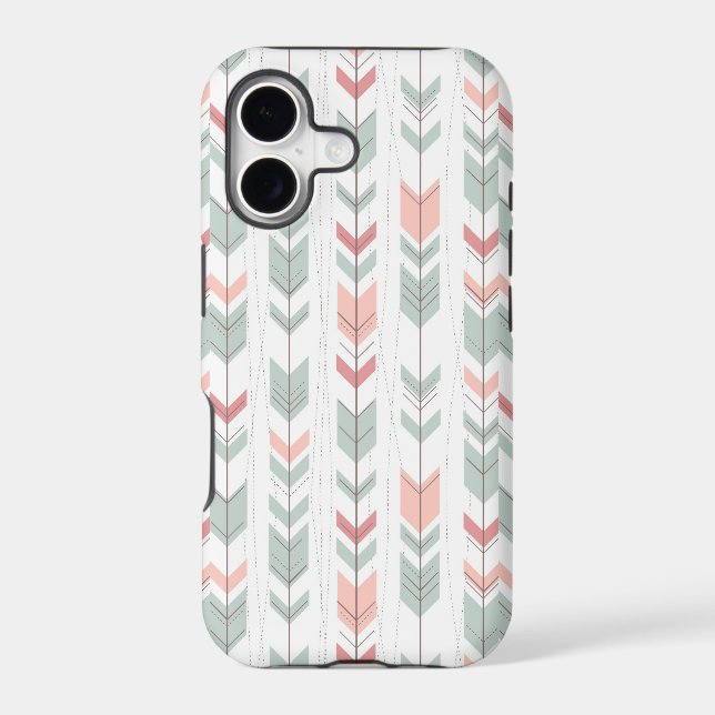 Geometric pattern in retro style (Back)