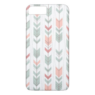 Geometric pattern in retro style iPhone 8 plus/7 plus case