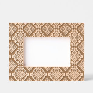 Geometric Pattern / Indian Print Etched Frames