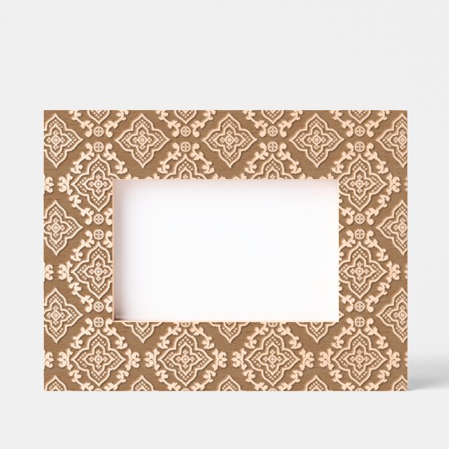  Geometric Pattern / Indian Print  Etched Frames (Front)