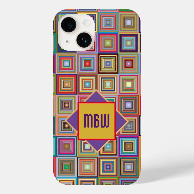 Geometric Pattern iPhone  Case-Mate iPhone Case (Back)