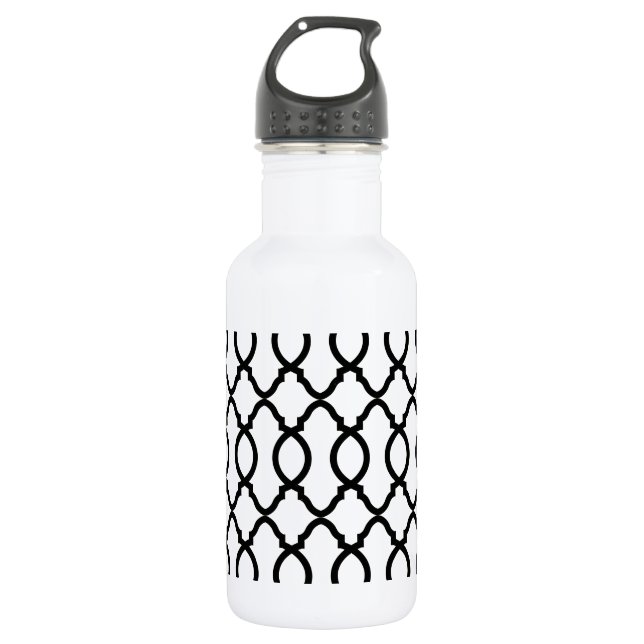 Geometric Pattern Lattice  532 Ml Water Bottle (Front)