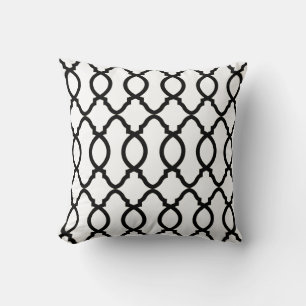 Geometric Pattern Lattice Cushion