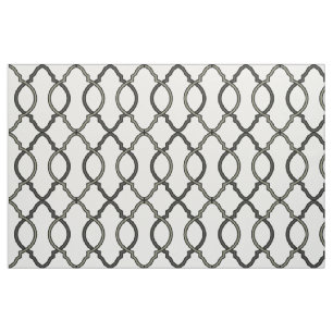 Geometric Pattern Lattice  Fabric