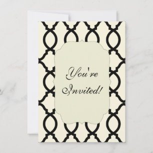 Geometric Pattern Lattice  Invitation