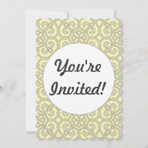 Geometric Pattern Lattice  Invitation