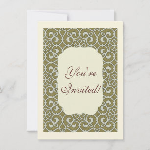 Geometric Pattern Lattice  Invitation