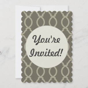 Geometric Pattern Lattice  Invitation