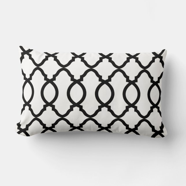Geometric Pattern Lattice  Lumbar Cushion (Front)