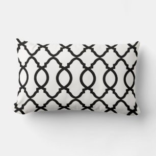 Geometric Pattern Lattice Lumbar Cushion
