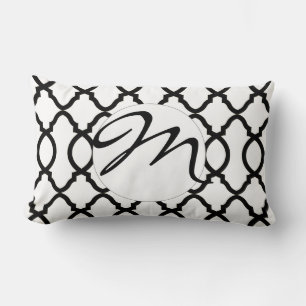Geometric Pattern Lattice Lumbar Cushion