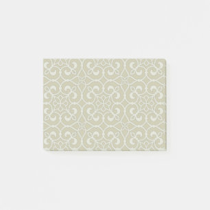 Geometric Pattern Lattice Post-it Notes