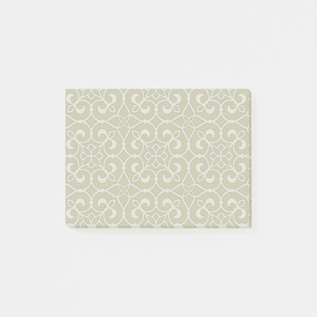 Geometric Pattern Lattice  Post-it Notes (Front)