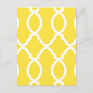 Geometric Pattern Lattice  Postcard