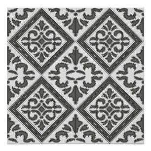 Geometric Pattern Lattice Poster