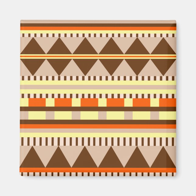 Geometric pattern magnet (Front)