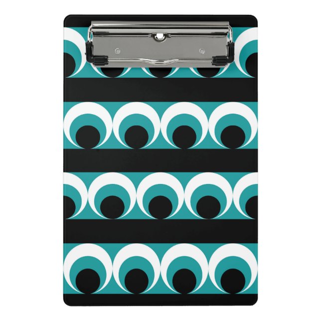 Geometric pattern mini clipboard (Front)