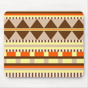 Geometric pattern mouse pad