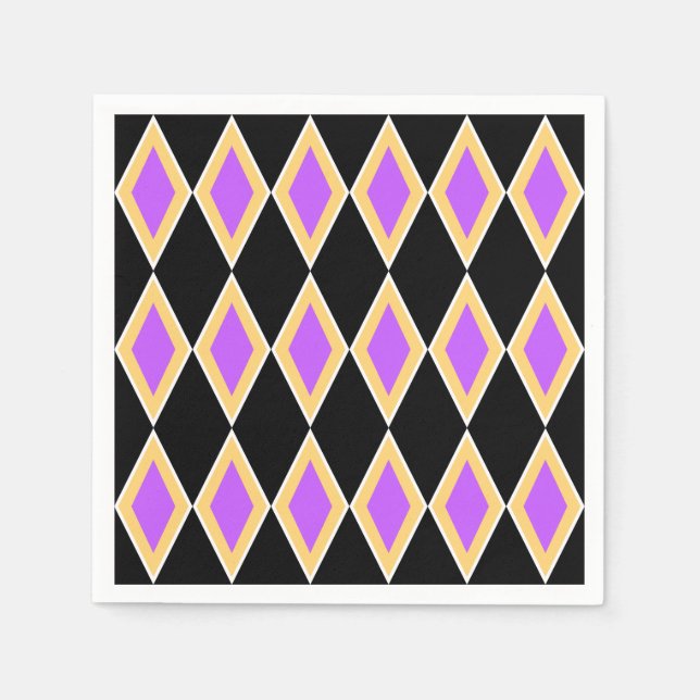 Geometric Pattern Napkin (Front)