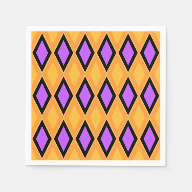 Geometric Pattern Napkin (Front)