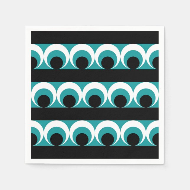Geometric pattern napkin (Front)