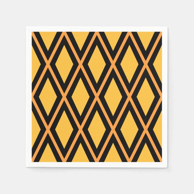 Geometric Pattern Napkin (Front)
