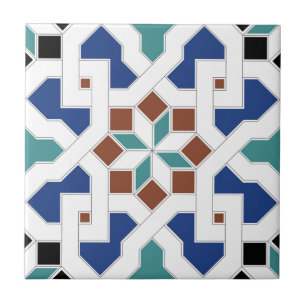 Geometric Pattern - Oriental Design Pt.4 Tile