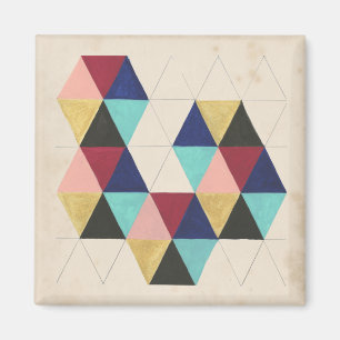 Geometric Pattern Play III Magnet