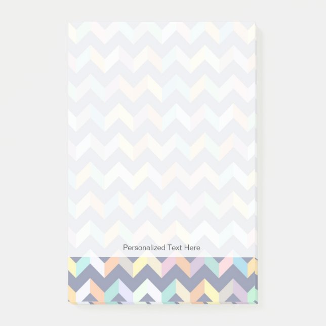 Geometric Pattern Post-it Notes (Front)