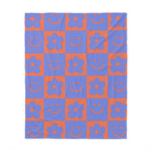 Geometric pattern retro colours 70s