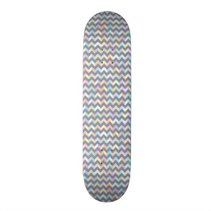 Geometric Pattern Skateboard