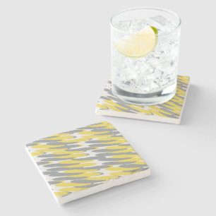 Geometric Pattern  Stone Coaster