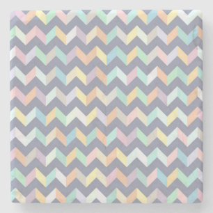Geometric Pattern Stone Coaster