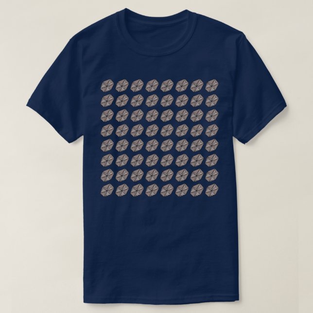 Geometric Pattern T-Shirt (Design Front)