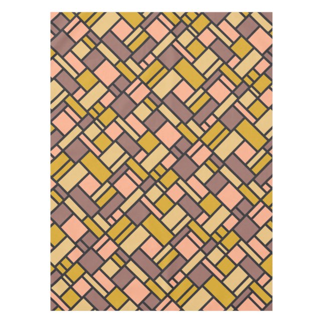 Geometric Pattern table cloth (Front)