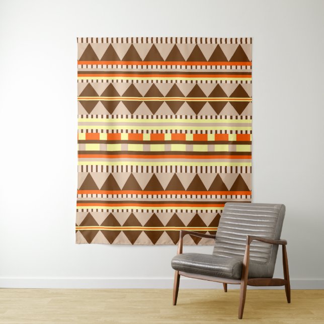 Geometric pattern tapestry (In Situ)