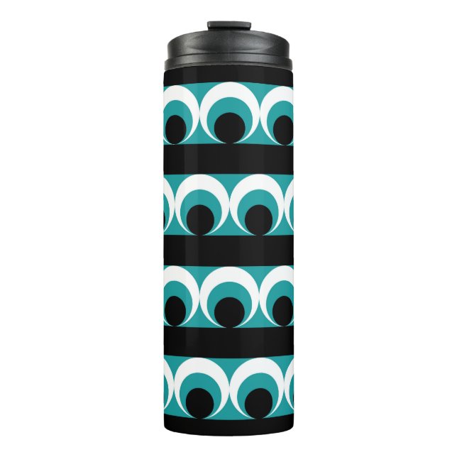 Geometric pattern thermal tumbler (Front)