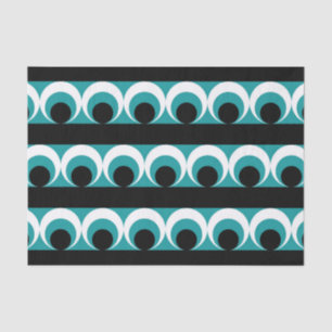 Geometric pattern tissue paper
