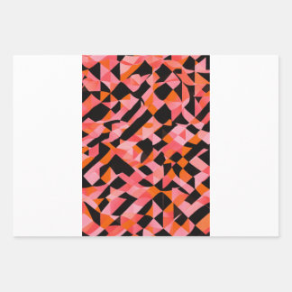 geometric pattern. wrapping paper sheet