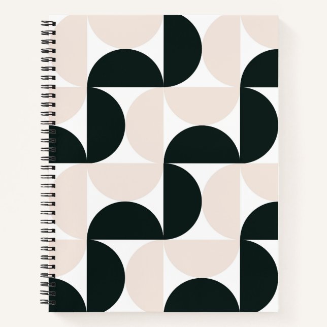 Geometric patterned notebook (Front)