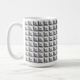 Geometric Pendant Pattern Coffee Mug