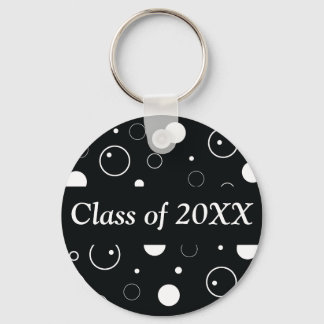 Geometric Personalised Class Of Keychain