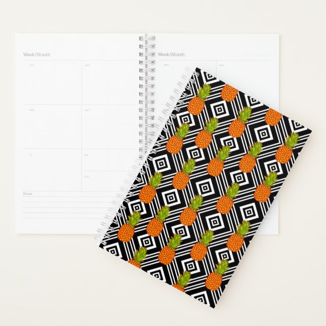 Geometric Pineapples Planner (Display)