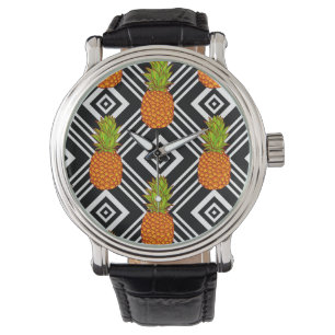 Geometric Pineapples Watch