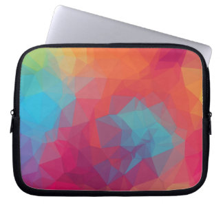 Geometric pink_funda_10 laptop sleeve